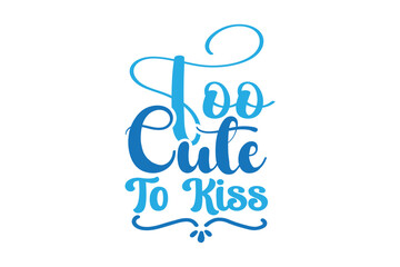 Happy valentines day lettering