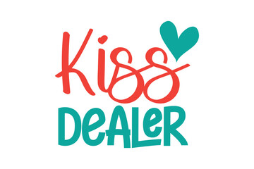 Happy valentines day lettering