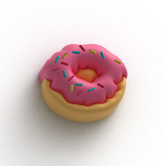 donut with sprinkles
