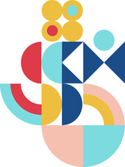 Geometric shape pattern 