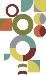 Obraz premium Geometric shape pattern 