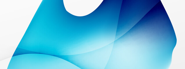 Fluid color abstract background. Liquid gradients, wave pattern. Trendy techno business template for wallpaper, banner, background or landing