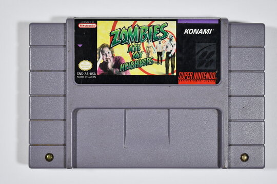 Zombies Ate My Neighbors for the Super Nintendo.