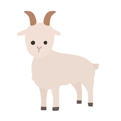 四足歩行の山羊