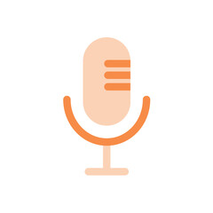 Microphone Icon Solid Two Tone