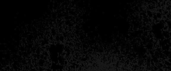 Grunge background black and white, monochrome texture. Image includes a effect the black and white tones, grunge black cement wall background. dark concrete texture background.