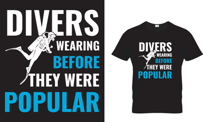 Divers, Wearing Masks Before They Were Popular! T-Shirt : Amazon .