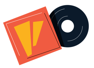 Vinyl record and cover