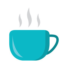 Tea cup vector icon symbol design