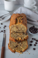 Chocolate chip cookie pound cake 