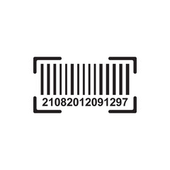 barcode icon , sale icon vector