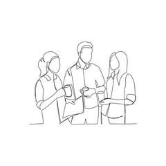 People are working together