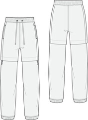 illustration of pants and shorts
