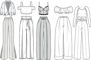 women set of clothes