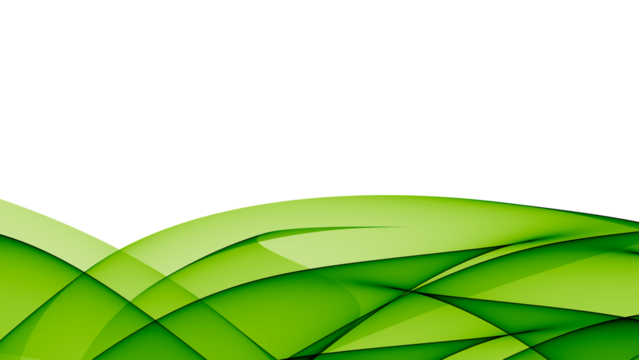 abstract green gradient transparent Png background