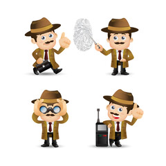 People Set - Profession - Detective