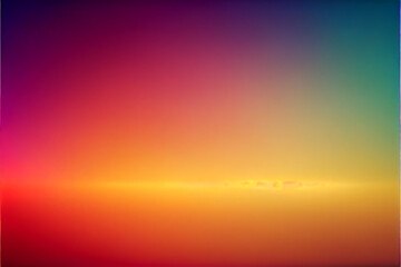 Naklejka premium Blurred gradient background. generative ai