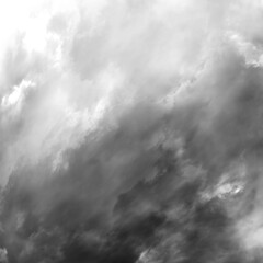 Cloud, fog, or smoke isolated on transparent background. Royalty high-quality free stock PNG image of white cloudiness, clouds, mist or smog overlays on transparent backgrounds for design