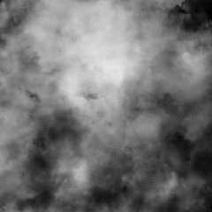 Cloud, fog, or smoke isolated on black background. Royalty high-quality free stock photo  image of white cloudiness, clouds, mist or smog overlays on black backgrounds. Copy space for design