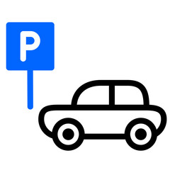 car parking sign
