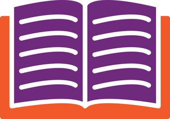 Book Vector Icon Design Illustration