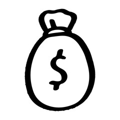 sack with dollar icon