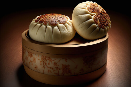 In various Chinese cuisines, baozi, also known as bao or bapao, is a sort of filled bun made with yeast leavened dough. Generative AI