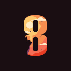 Numeric 8 Outdoor Logo