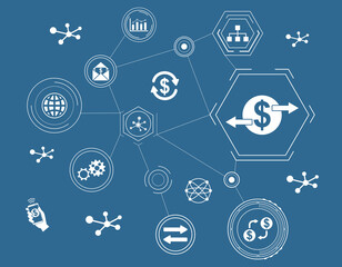 Concept of money transfer