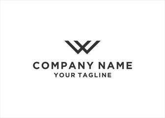 initial Letter W Logo Design Vector