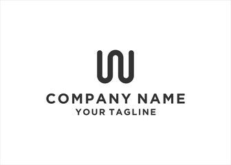 initial Letter W Logo Design Vector