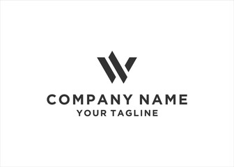 initial Letter W Logo Design Vector