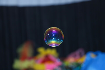 soap bubbles