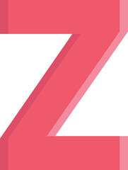 Z alphabet Vector Icon
