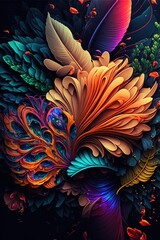 abstract colourful background mobile wallpaper 