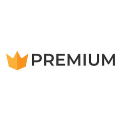 Premium wordmark symbol