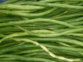 green beans on the market