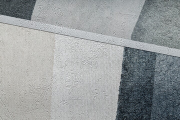 Fototapeta premium Abstract backgrounds with real vinyl wallpaper texture