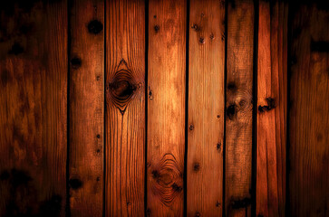 The old wood texture with natural patterns. background old panels. vintage style. Generative AI