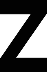 Z alphabet Vector Icon
