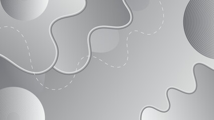 Gray Abstract background modern hipster futuristic graphic. Modern minimalistic vector abstract template for business background design. Luxury Vector illustration with stripes for business.