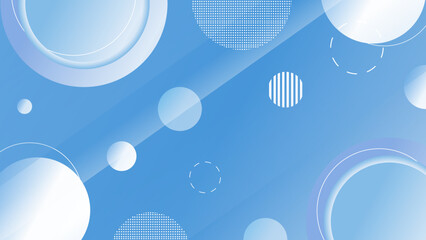 Abstract blue light and shade creative background. Vector illustration.
