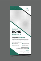 Roll up banner for real estate, home for sale real estate roll up banner, pull up banner template