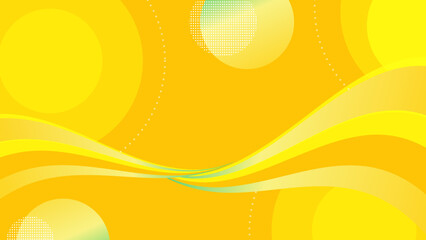 Abstract yellow light and shade creative background. Vector illustration.