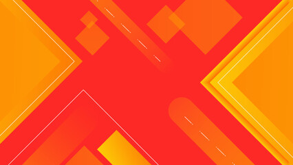 orange tech abstract ,background polygon elegant background and banner business product present and game background