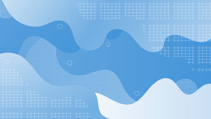 Modern Blue Abstract Technology Background Design Vector Illustration