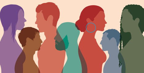 Prepare for a successful career. Multicultural college students. Concept of education.