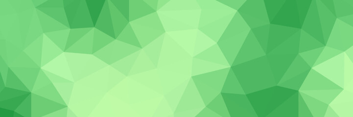 Obraz premium Vector abstract background with polygonal grid gradient. Blurred bright illustration for backdrop. Long horizontal banner.