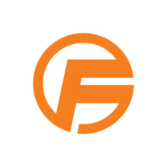 Letter F logo icon design template vector