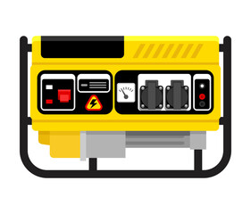 Gasoline generator - source of electricity